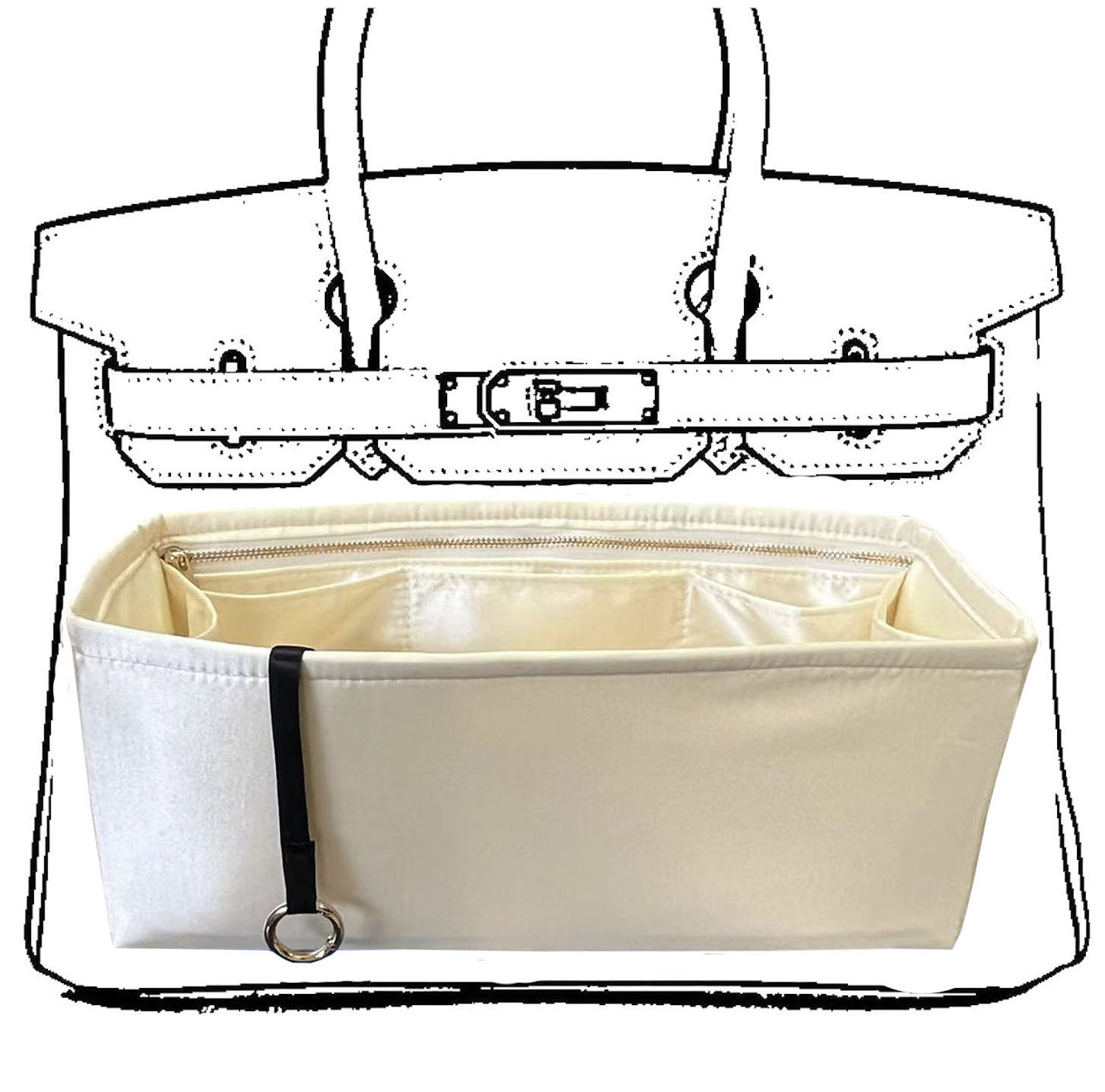 Luxury Skincare Box - Purse Organizer Birkin S 25 30