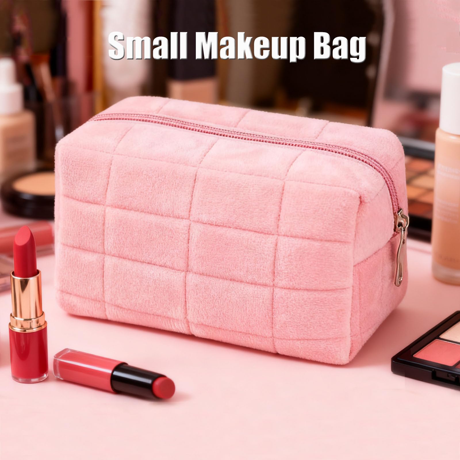 Luxury Fluffy Plush Travel Mak - Luxury Skincare Daily review and price