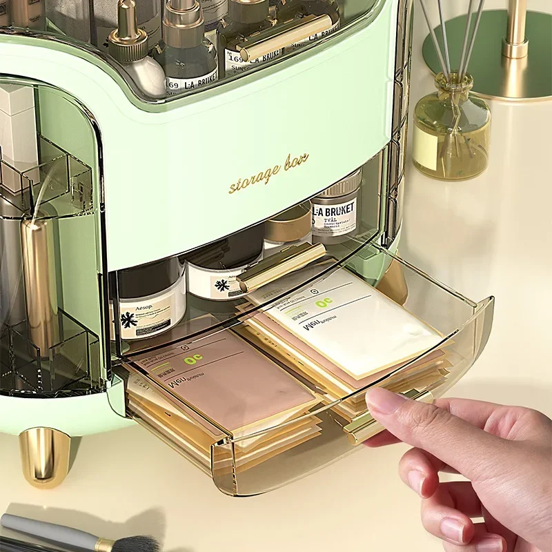 Cosmetics Storage Box Light Lu - Luxury Skincare Box review and price