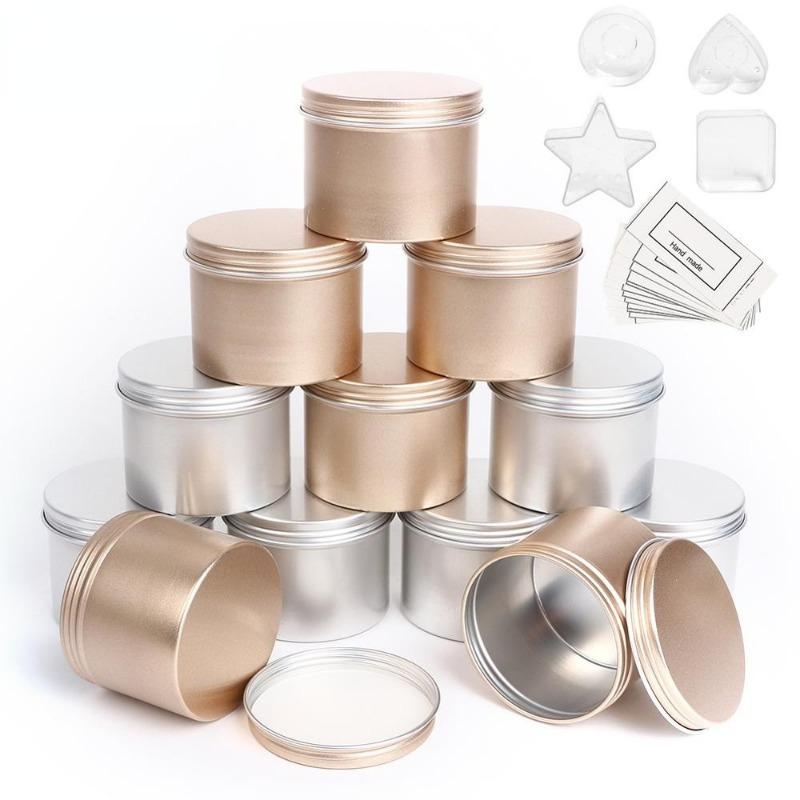 5Pcs Luxury Candle Jars with L - Luxury Skincare Jars review and price