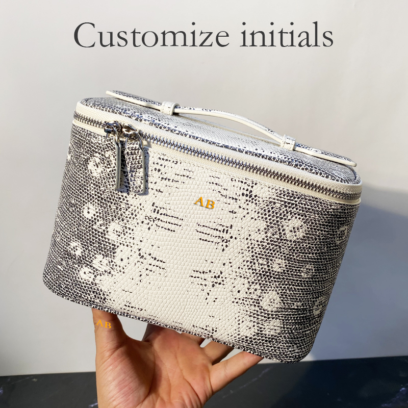 Customize Initials Leather Liz - Luxury Skincare Packaging Wholesale review and price
