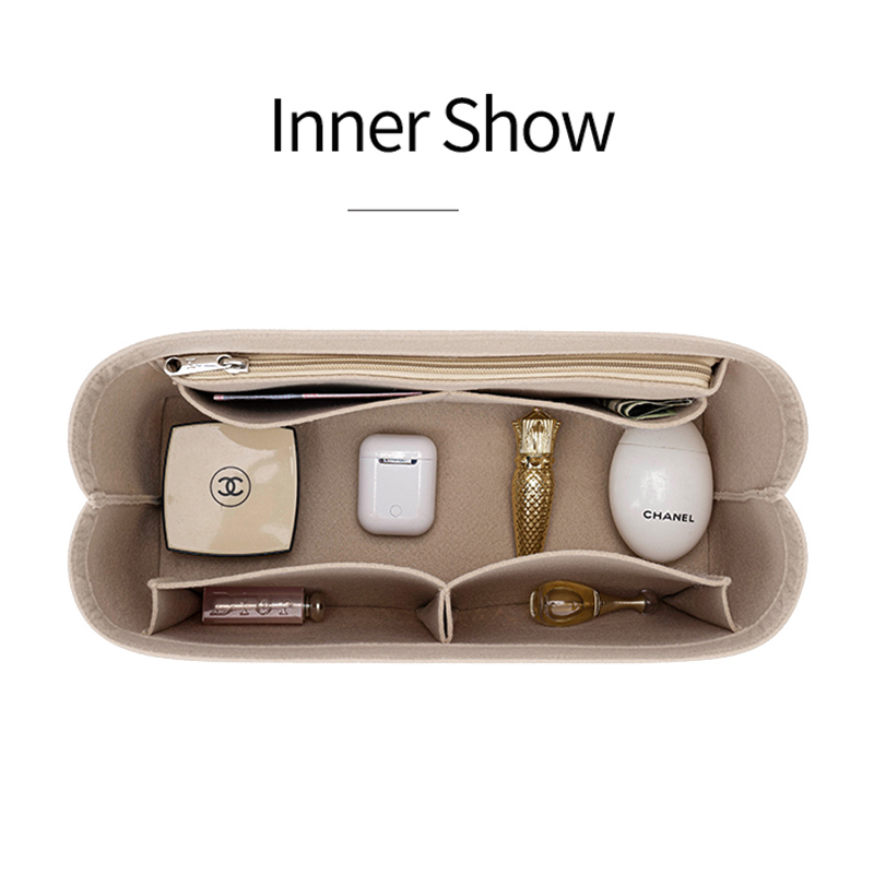 Felt Insert Bag Cosmetic Organ - Luxury Skincare Box review and price