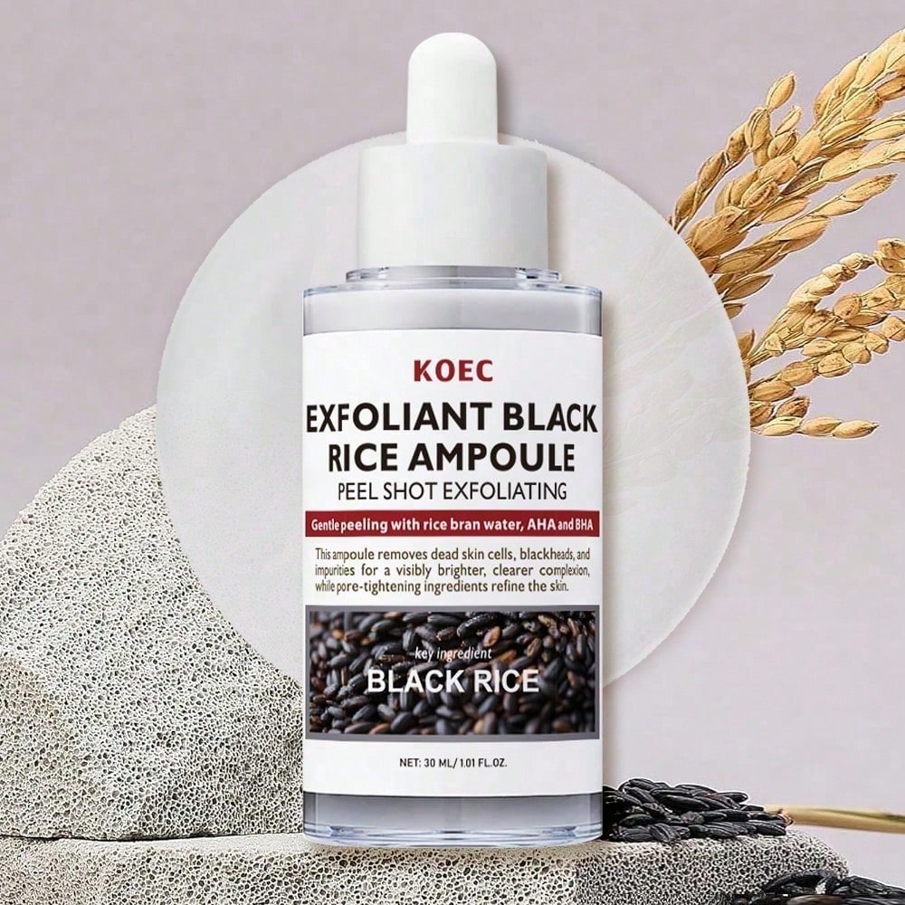 Exfoliating Black Rice Ampoule - Luxury Skincare Daily review and price